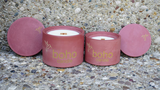 Concrete Candle Jars: Myth vs Facts - boho candle