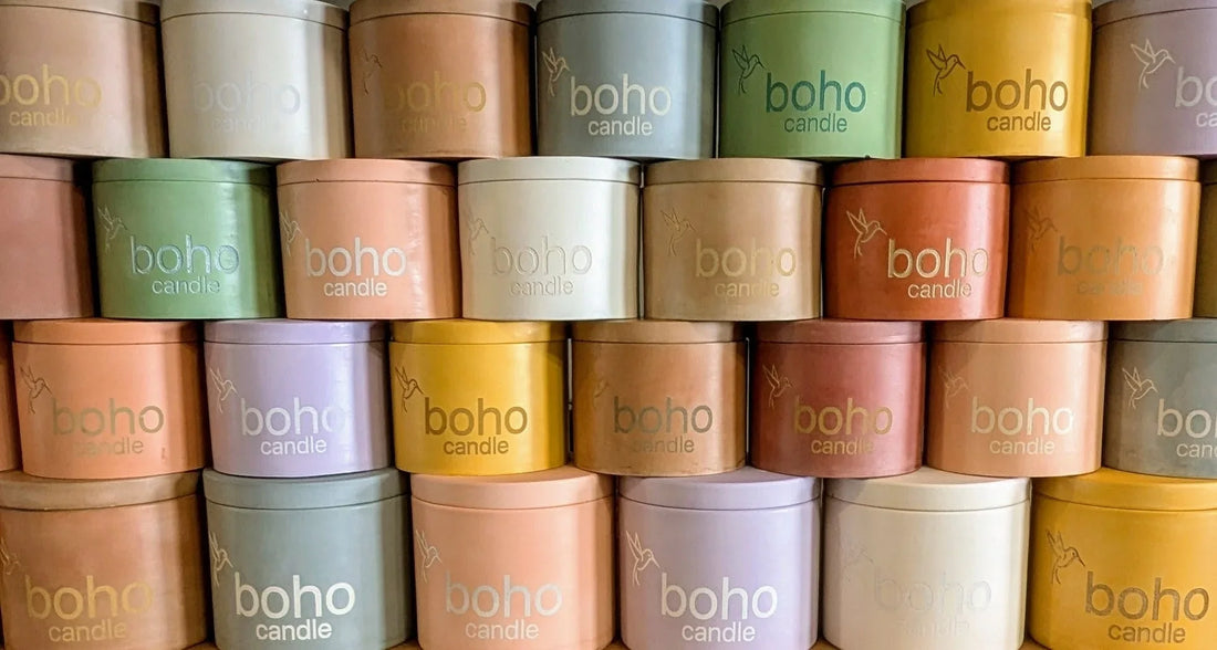 The Benefits of Concrete Candle Vessels - boho candle