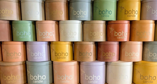 The Benefits of Concrete Candle Vessels - boho candle