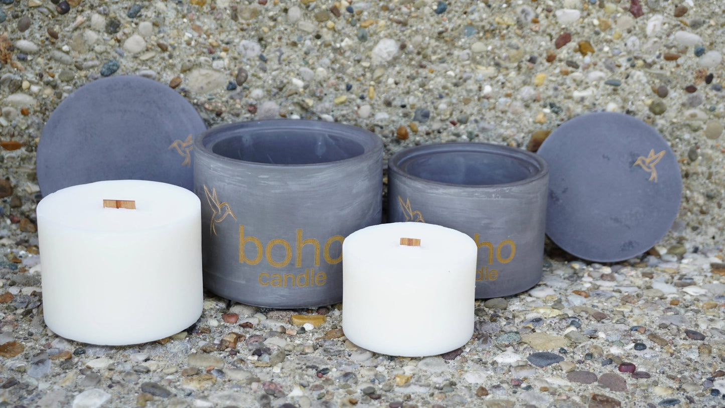 prairie smoke refill insert - boho candle