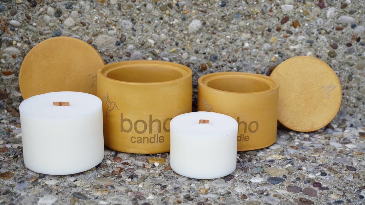 bourbon trail refill insert - boho candle