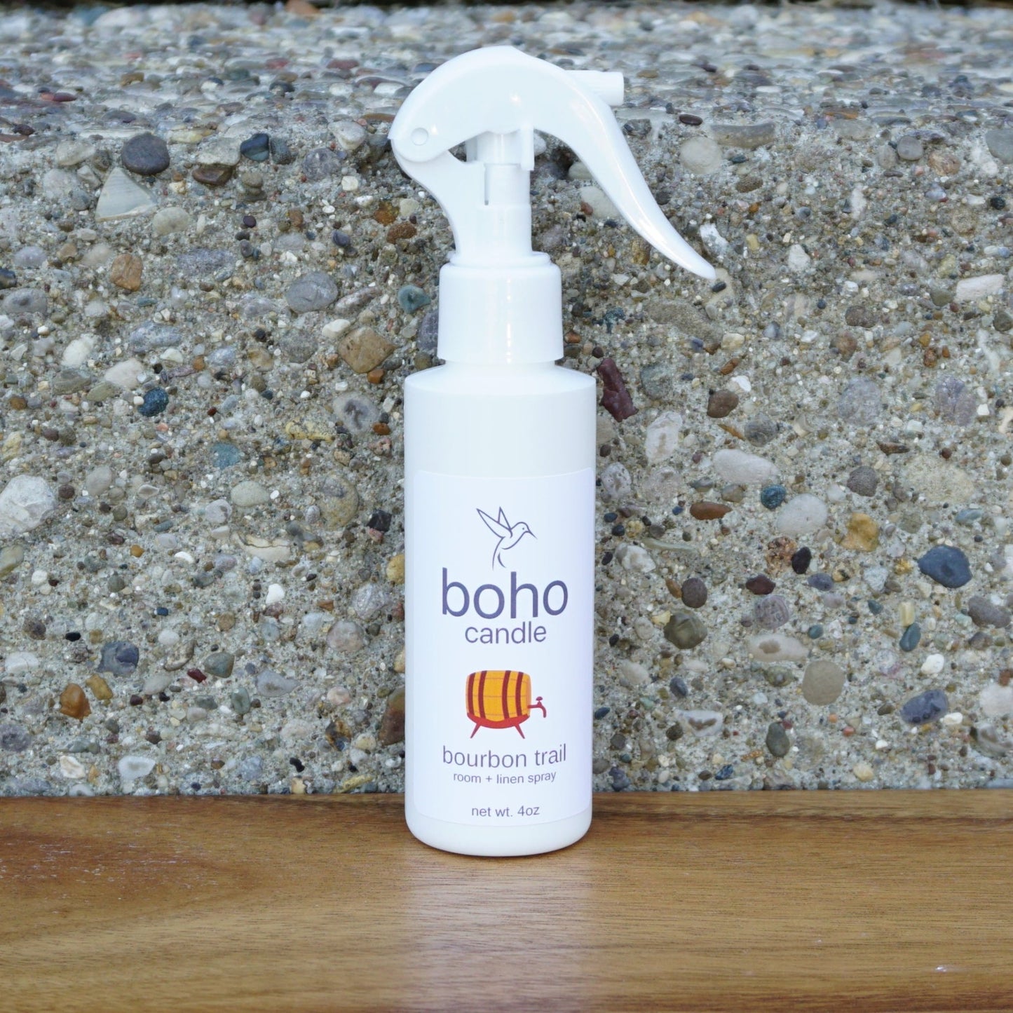 bourbon trail room + linen spray - boho candle