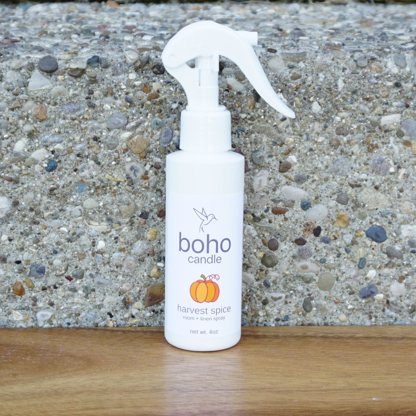 harvest spice room + linen spray - boho candle