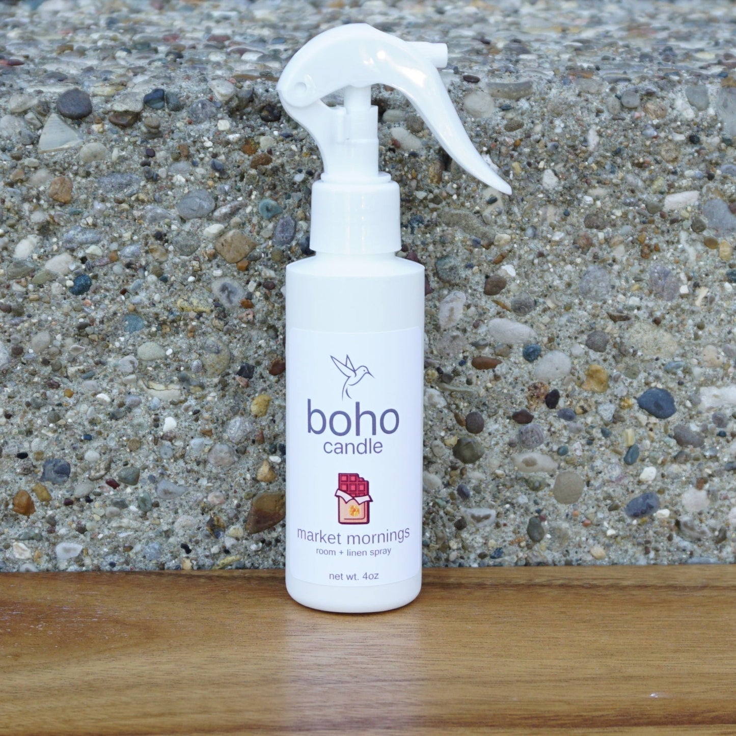 market mornings room + linen spray - boho candle