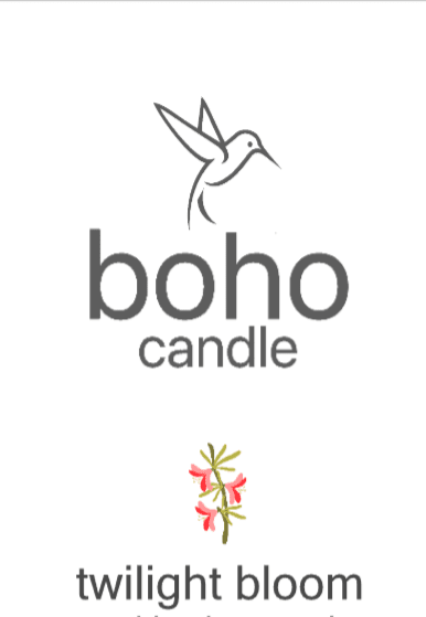 twilight bloom room + linen spray - boho candle