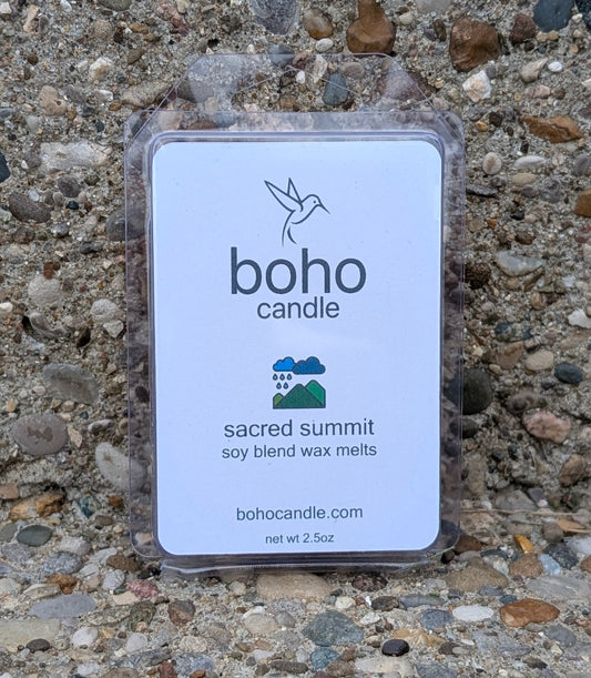 sacred summit soy blend wax melts