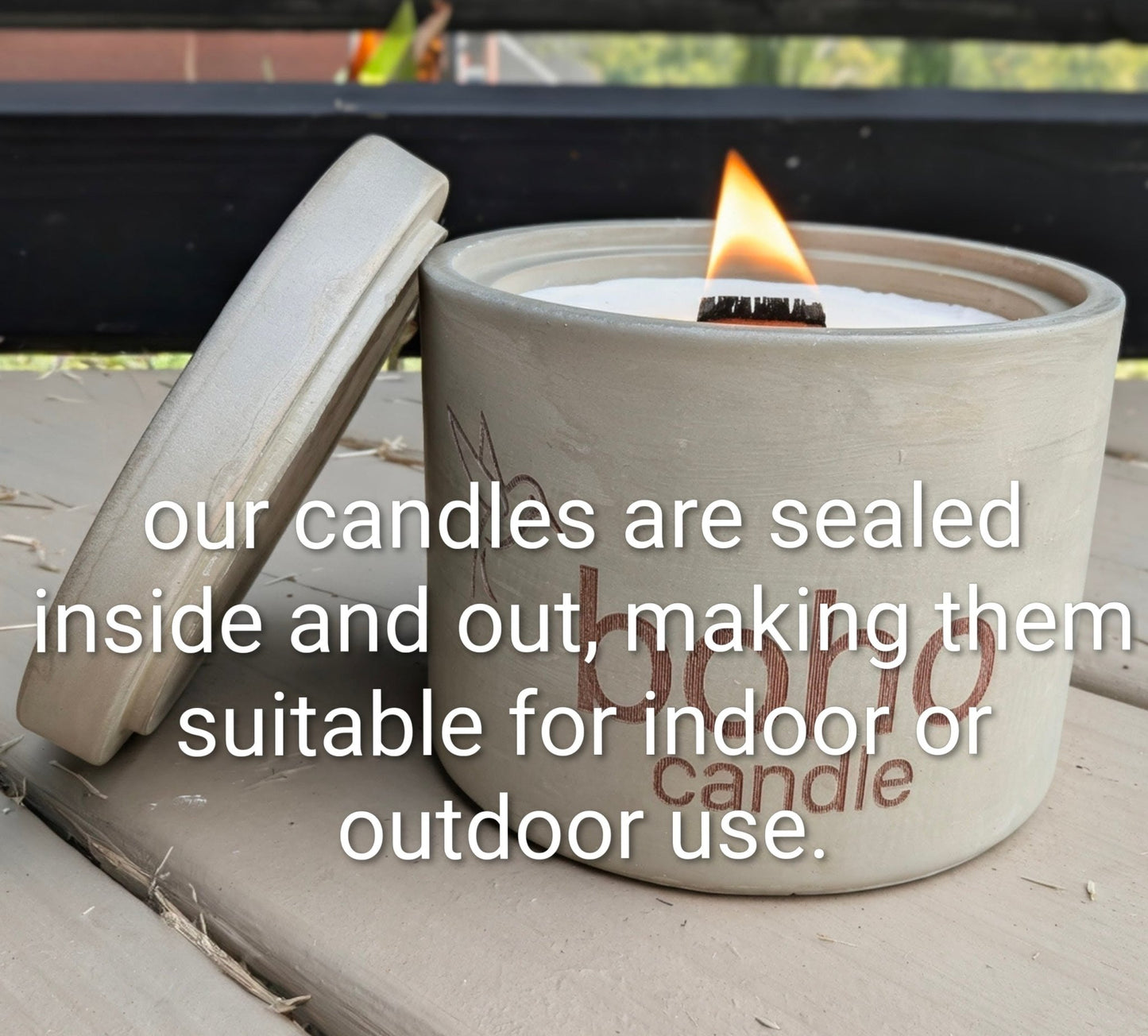 coffeehouse candle - boho candle