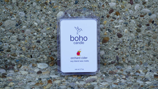 orchard cider wax melts - boho candle