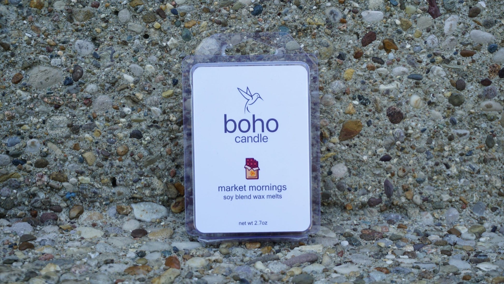 market mornings wax melts - boho candle