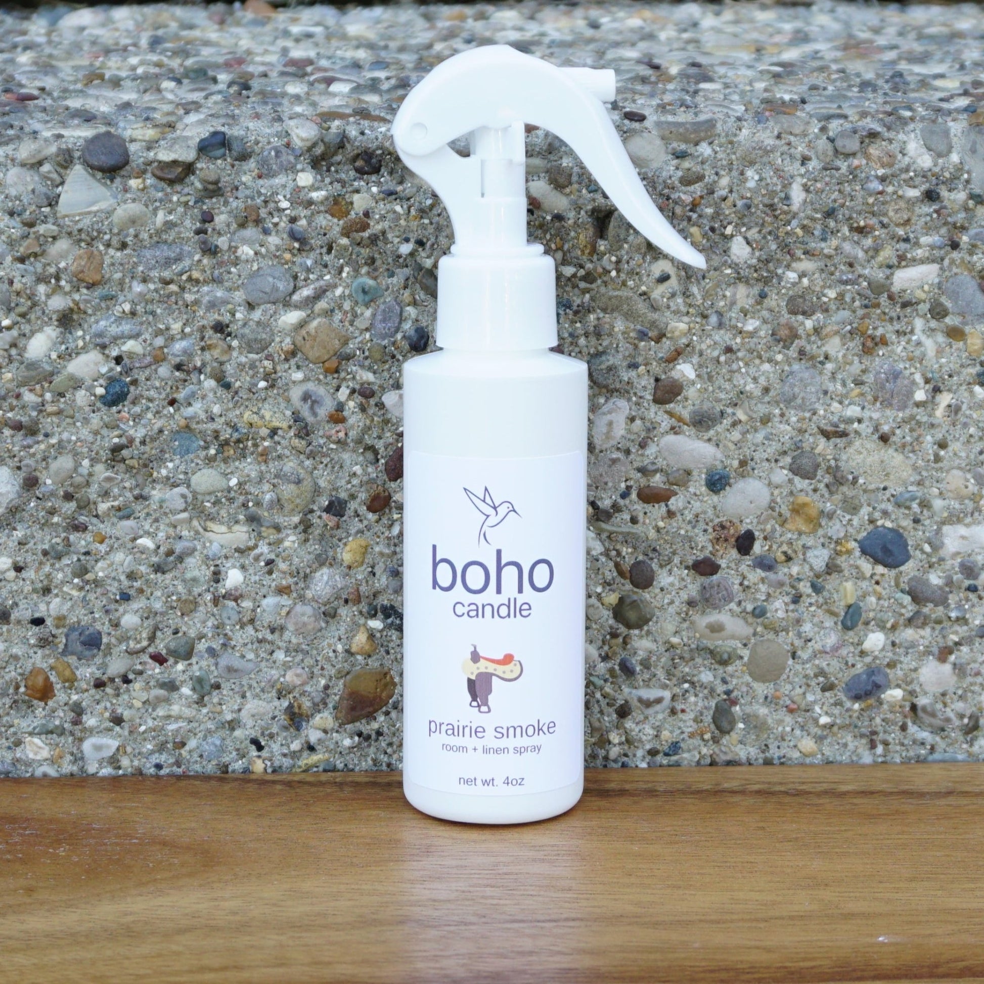 prairie smoke room + linen spray - boho candle