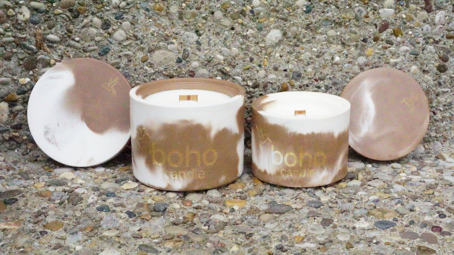 coffeehouse candle - boho candle