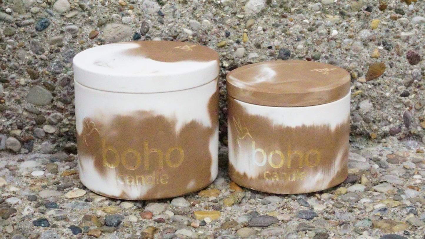 coffeehouse candle - boho candle