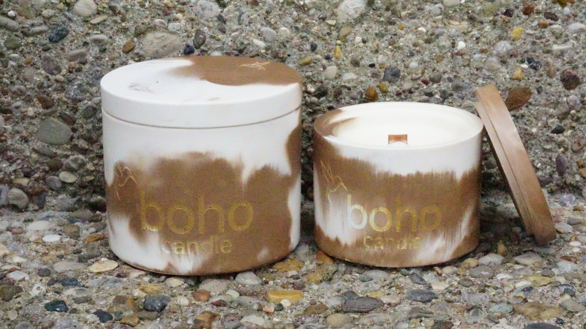 coffeehouse candle - boho candle