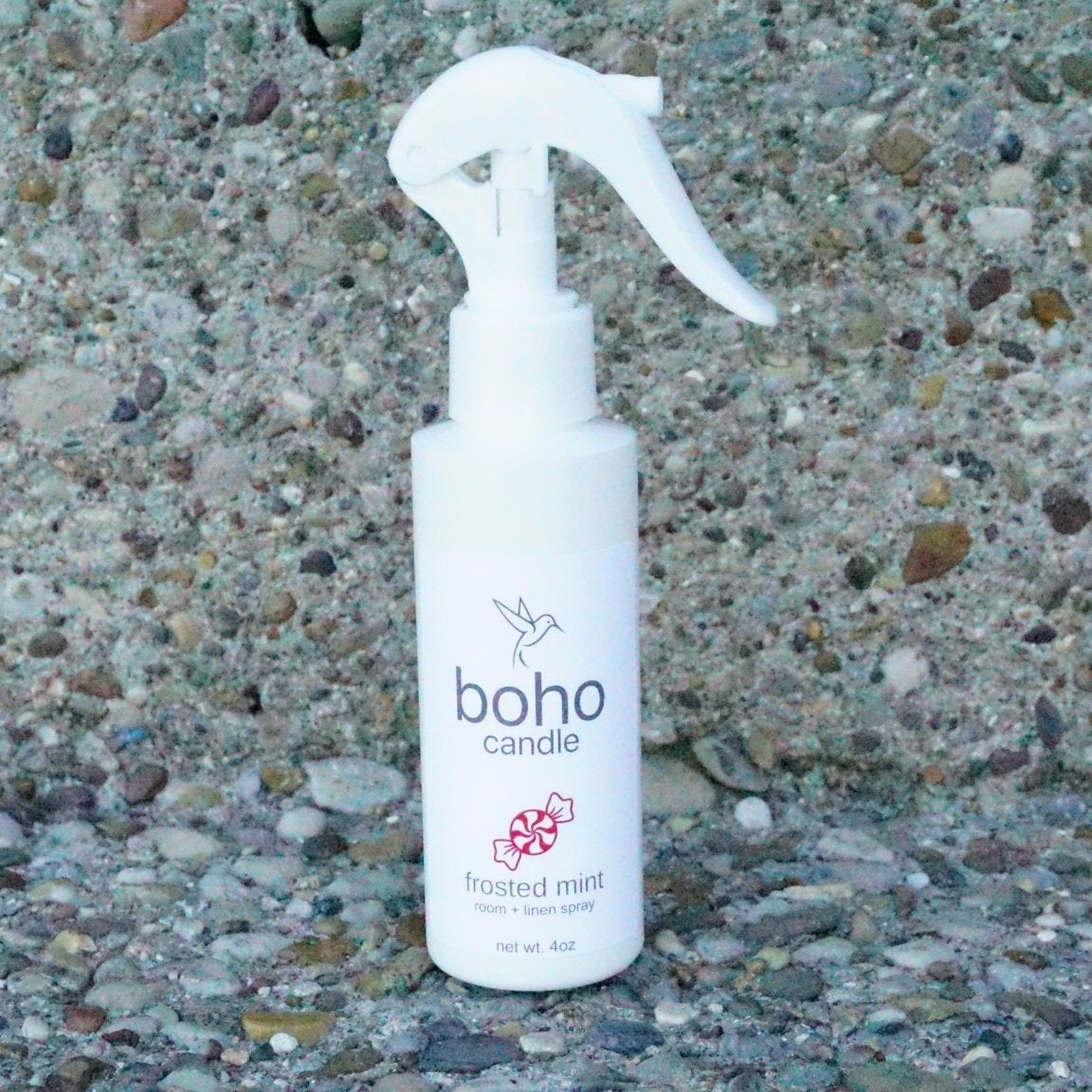 frosted mint room + linen spray - boho candle