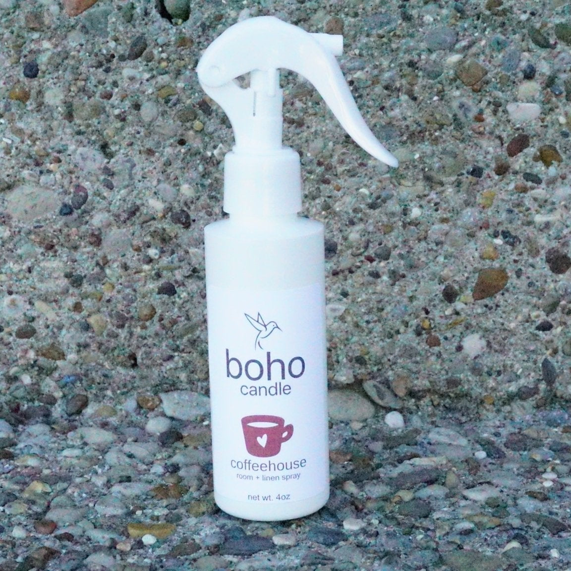 coffeehouse room + linen spray - boho candle