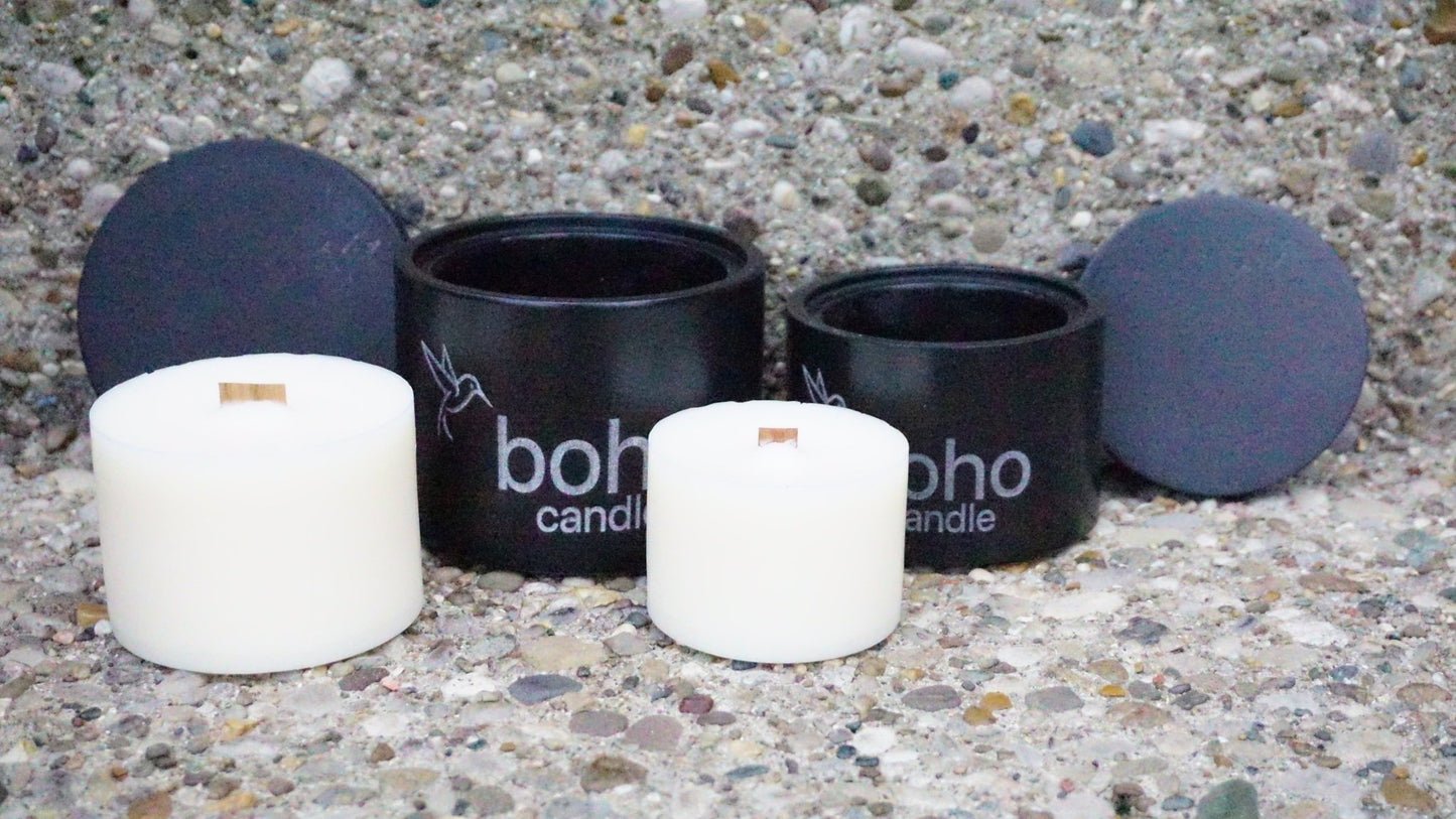 high noon refill insert - boho candle