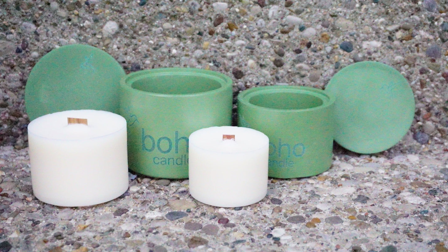 desert bloom refill insert - boho candle