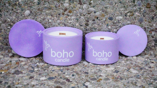 meadow ritual candle - boho candle