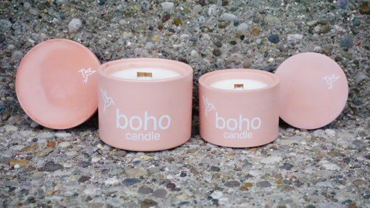 sugar mirage candle - boho candle
