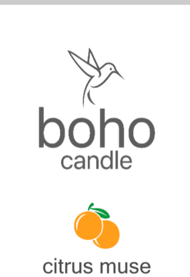 citrus muse room + linen spray - boho candle